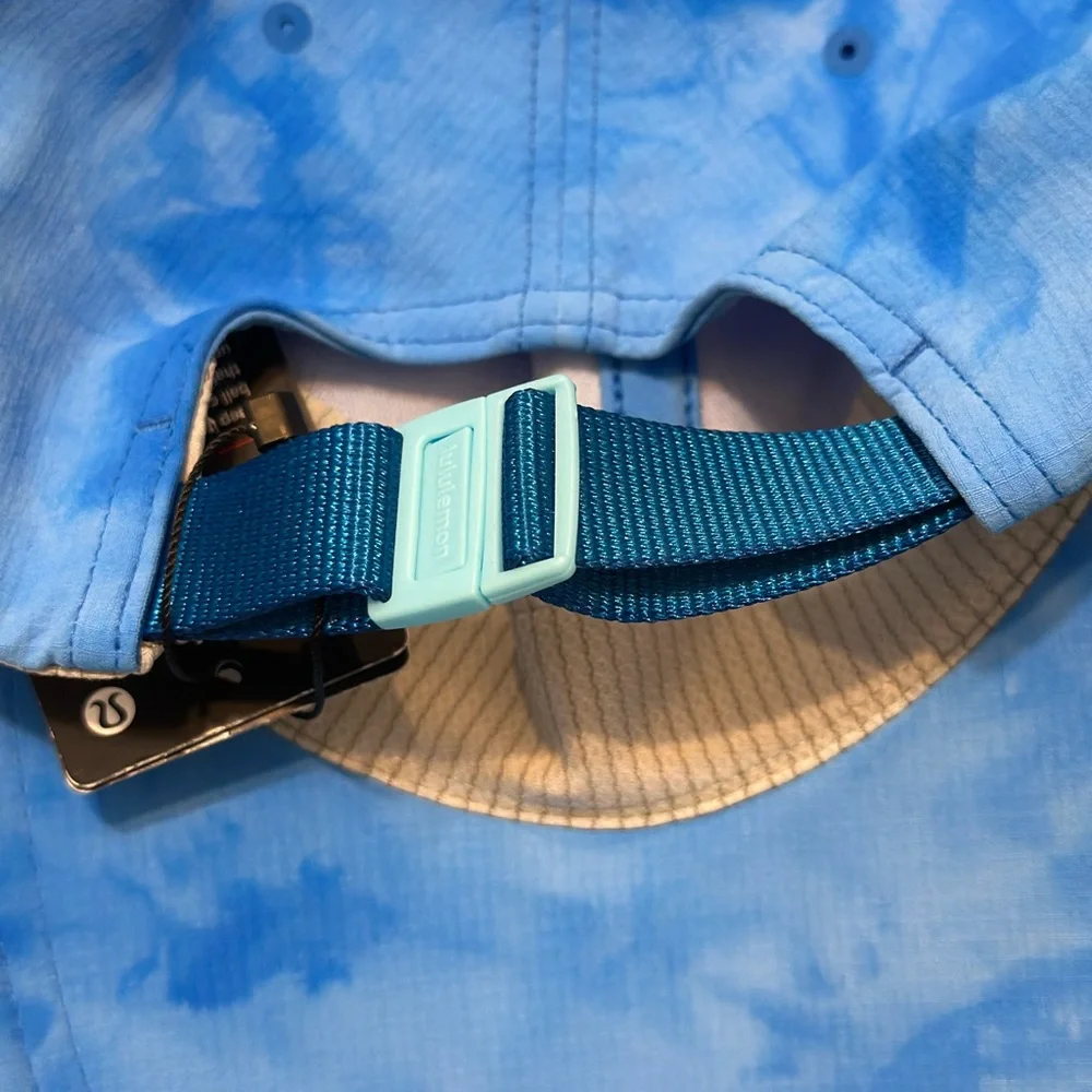 NWT Lululemon Days Shade Ball Cap *Ripstop Tidal Dye Areo Blue Poolside Blue - Picture 4 of 9